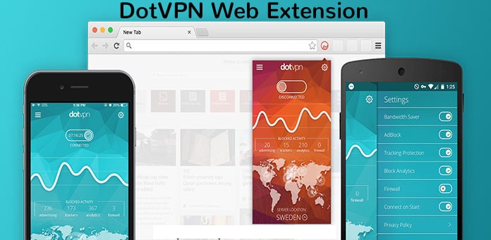 اضافة DotVPN Web Extension لمتصفح جوجل كروم احصل على VPN بدون برامج