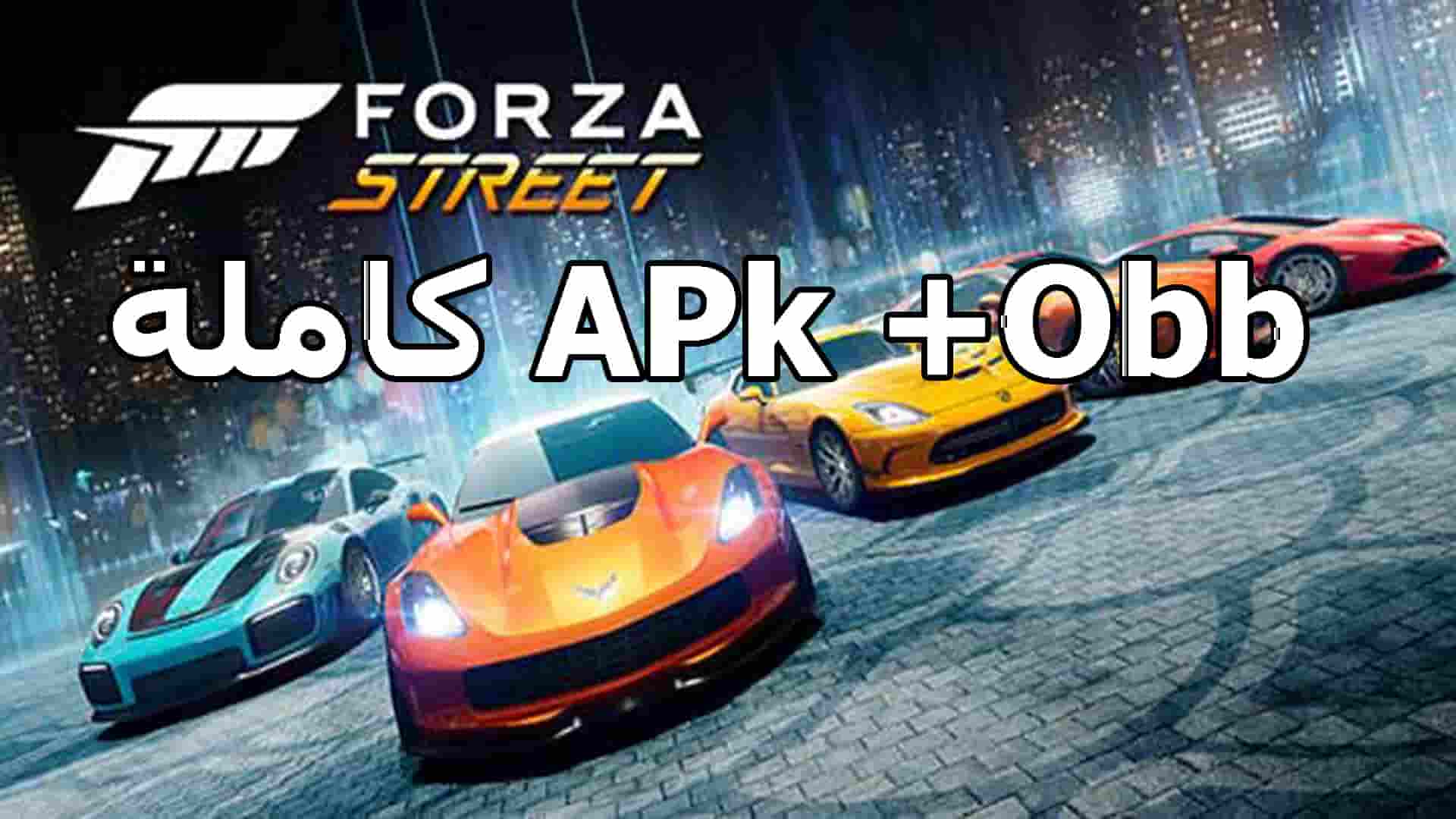 لعبة سباق السيارات Forza Street اصدار 30.2.5 كاملة apk + obb