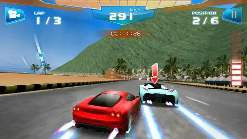 تحميل لعبة fast racing 3d مهكرة اخر اصدار للاندرويد
