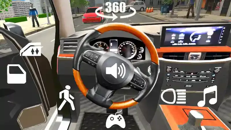 لعبة car simulator 2 مهكرة للاندرويد اخر اصدار