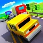 تحميل لعبة Blocky Highway: Traffic Racing مهكرة 2024 اخر اصدار