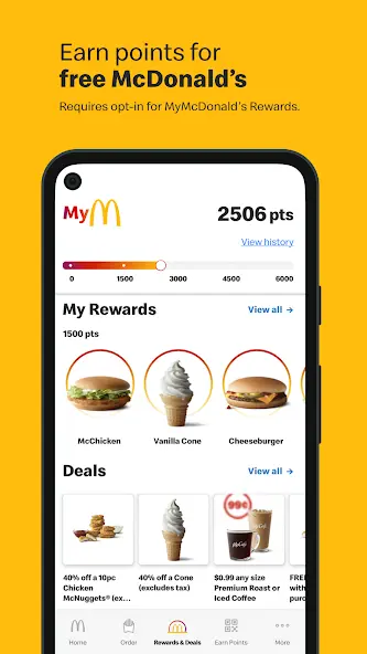 تحميل تطبيق McDonald's مهكر 2023 للاندرويد
